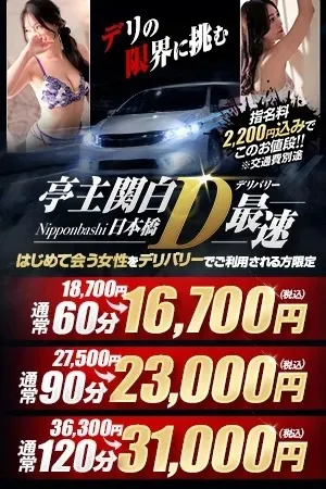 デリ割やってますイメージ写真