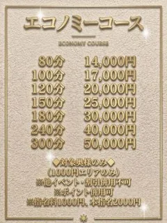 エコノミーコースの紹介写真